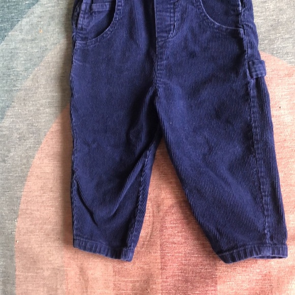 Vintage Field Gear Corduroy Blue Bibs - Picture 3 of 7